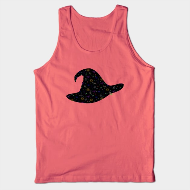 Neon Halloween Now With Candy Tank Top by SpectreSparkC